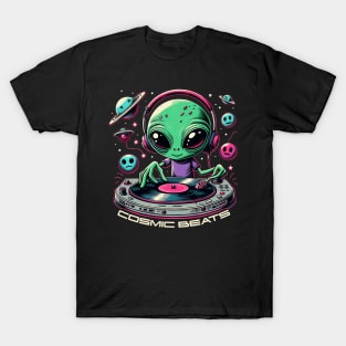 DJ Alien In Space T-Shirt